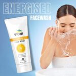 VIONI Vitamin C Face Wash for Brightening, Acne Control & Oil-Free Skin (100ml) - Image 2