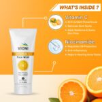 VIONI Vitamin C Face Wash for Brightening, Acne Control & Oil-Free Skin (100ml) - Image 5
