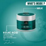 VIONI De-Tan Cream with Kojic Acid & Milk – Tan Removal & Skin Brightening (200gm) - Image 2