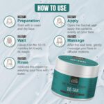 VIONI De-Tan Cream with Kojic Acid & Milk – Tan Removal & Skin Brightening (200gm) - Image 5