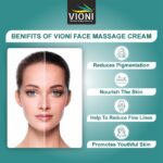 VIONI Face Massage Cream for Skin Brightening, Pigmentation & Anti-Aging (200gm) - Image 2