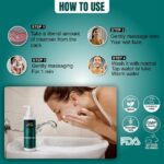 VIONI Skin Whitening & Brightening Cleansing Milk with Aloe Vera & Niacinamide (250ml) - Image 4